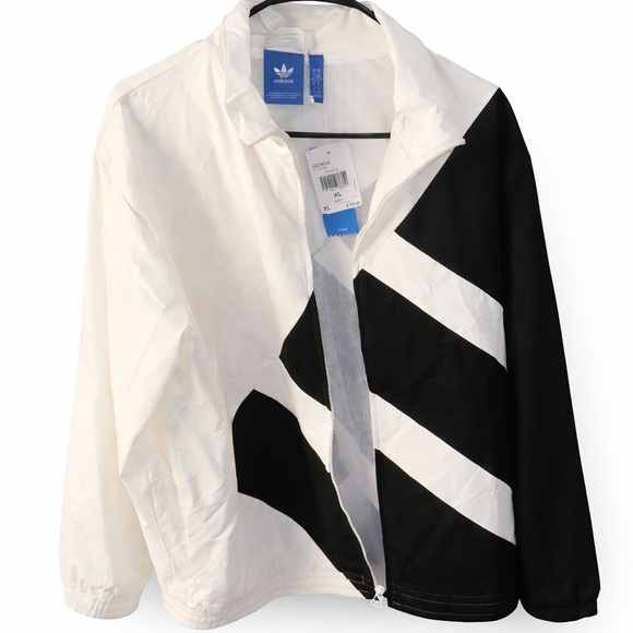 adidas Other - Adidas Originals EQT Bold Track Jacket White Black XL New With Tags